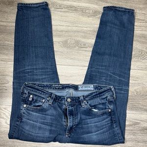 AG DENIM PRIMA CROP MID RISE CIGARETTE CROP